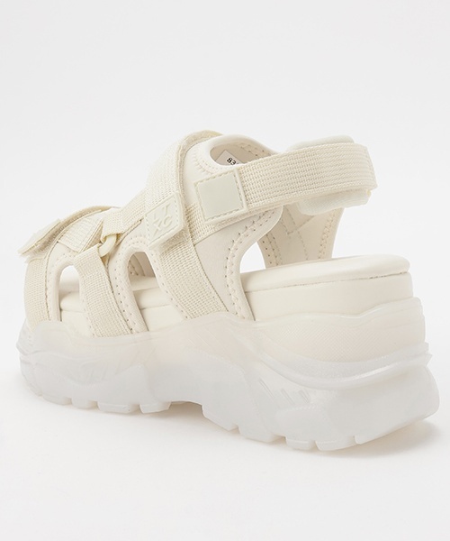 LOVETOXIC（ラブトキシック）の「【LTXC】ミルキーソールスポサン（サンダル・キッズ・ライトグレー/ブラック/オフホワイト・23-23.5cm/22-22.5/24-24.5cm）」の22枚目の写真