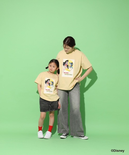 LOWRYS FARM（ローリーズファーム）の「ＤＩＳＮＥＹ／アートＢＩＧＴ　 324978（Tシャツ/カットソー・キッズ・チャコールグレー/イエロー/オフホワイト・150cm/140cm/130cm/120cm/110cm）」の4枚目の写真