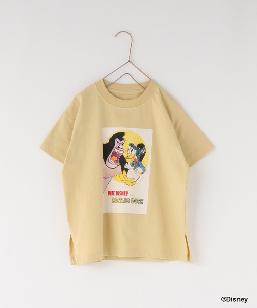 LOWRYS FARM（ローリーズファーム）の「ＤＩＳＮＥＹ／アートＢＩＧＴ　 324978（Tシャツ/カットソー・キッズ・チャコールグレー/イエロー/オフホワイト・150cm/140cm/130cm/120cm/110cm）」の7枚目の写真