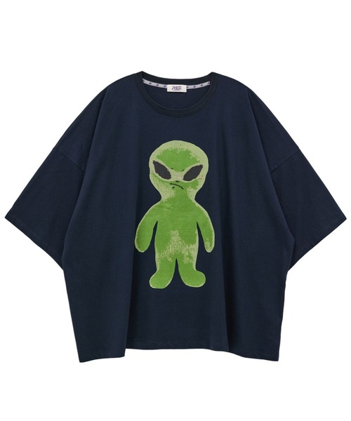 tシャツ K-POPアイドル着用「UNISEX」HOODHOOD／Alien グラフィックT レディース セール】☆K-POPアイドル着用【UNISEX】HOODHOOD／Alien