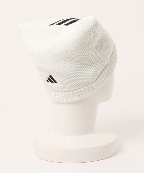 adidas(アディダス)の「【adidas/アディダス】ネコミミニットキャップ(ニットキャップ/ビーニー・レディース・ブラック/ホワイト・FREE)」の4枚目の写真