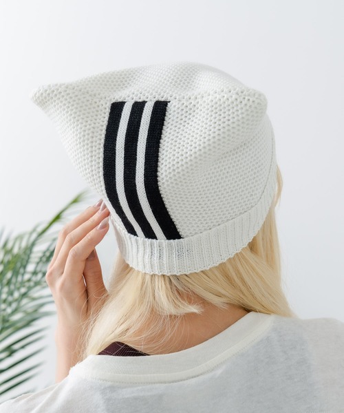 adidas/アディダス】ネコミミニットキャップ（ニットキャップ