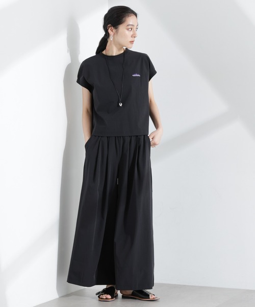 芽風 メフウ サークル 模様 2WAY バック タック ワンピース