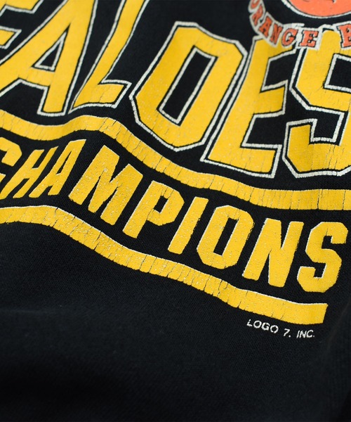 VINTAGE（ヴィンテージ）の「【ヴィンテージ古着】90’s ULTRA SWEATS “Colorado Buffaloes” カレッジスウェット（スウェット・メンズ・ブラック・LARGE）」の7枚目の写真