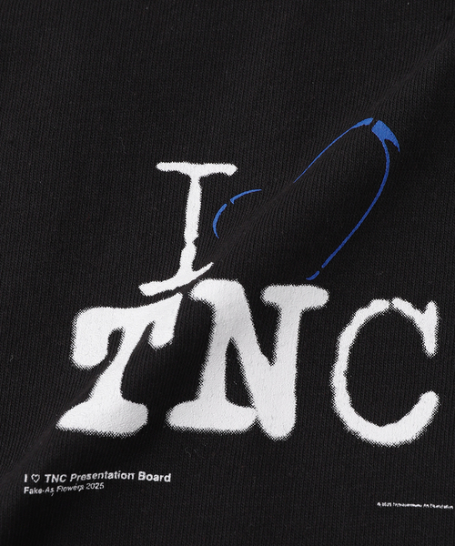 FAF(フェイク アス フラワーズ)の「FAF/ フェイク アズ フラワーズ I LOVE TNC(Tシャツ/カットソー・レディース・ブラック/ホワイト系その他/カーキ・1)」の7枚目の写真