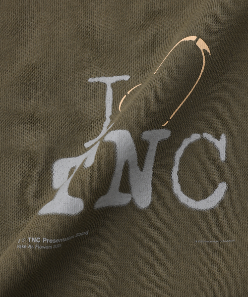 FAF(フェイク アス フラワーズ)の「FAF/ フェイク アズ フラワーズ I LOVE TNC(Tシャツ/カットソー・レディース・ブラック/ホワイト系その他/カーキ・1)」の9枚目の写真