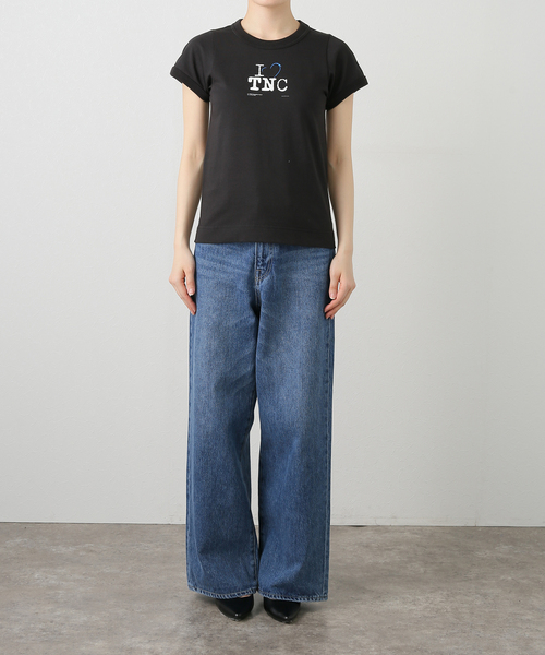 FAF(フェイク アス フラワーズ)の「FAF/ フェイク アズ フラワーズ I LOVE TNC(Tシャツ/カットソー・レディース・ブラック/ホワイト系その他/カーキ・1)」の10枚目の写真