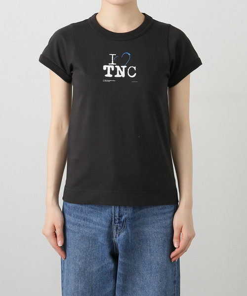 FAF(フェイク アス フラワーズ)の「FAF/ フェイク アズ フラワーズ I LOVE TNC(Tシャツ/カットソー・レディース・ブラック/ホワイト系その他/カーキ・1)」の11枚目の写真