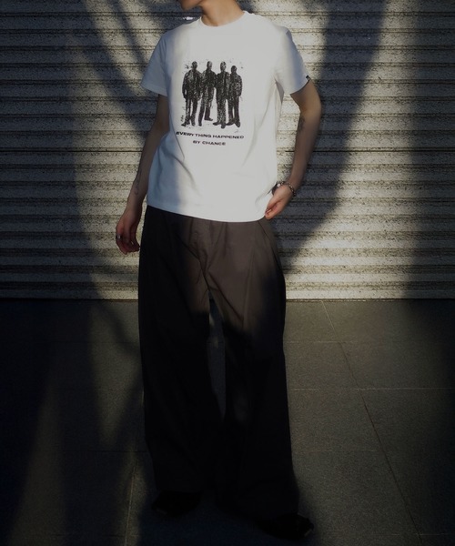 Classical Origin（クラシカルオリジン）の「綿100％ダブルタックデザインバックポケットワイドスラックス／Double Tuck Design Back Pocket Wide Slacks（スラックス・メンズ・チャコールグレー/ブラック・MEDIUM/LARGE/SMALL）」の10枚目の写真