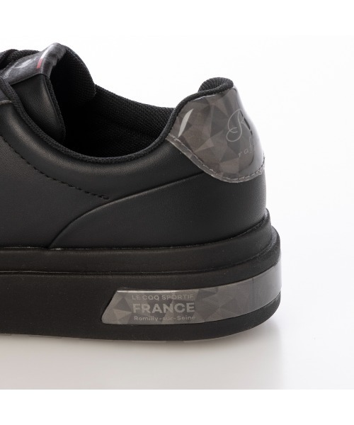 Riz raffinee（リズラフィーネ）の「【le coq sportif×Riz raffinee】晴雨兼用厚底スニーカー（スニーカー・レディース・ブラック/ホワイト/ベージュ・23cm/23.5cm/24.5cm/24cm/22.5cm）」の15枚目の写真