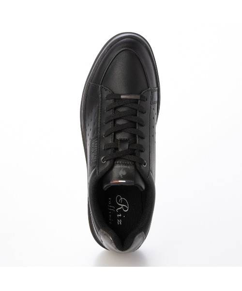 Riz raffinee（リズラフィーネ）の「【le coq sportif×Riz raffinee】晴雨兼用厚底スニーカー（スニーカー・レディース・ブラック/ホワイト/ベージュ・23cm/23.5cm/24.5cm/24cm/22.5cm）」の13枚目の写真