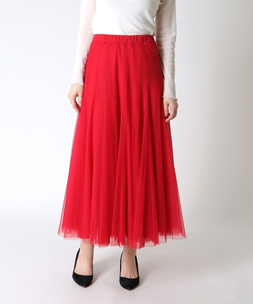 美品　RED VALENTINO チュールスカート サーキュラーチュールスカート（スカート）｜Jines（ジネス）の