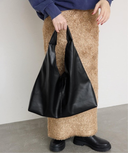 SLOBE IENA(スローブイエナ)の「《追加5》SLOBE トライアングルBAG(トートバッグ・レディース・ブラウン/ブラック・FREE)」の15枚目の写真