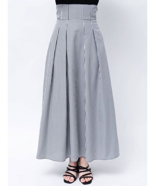 MERCURYDUO(マーキュリーデュオ)の「ギンガムバックレースアップタックフレアスカート(スカート・レディース・その他1/その他・SMALL/MEDIUM)」の14枚目の写真