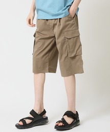 T100ストレッチ リラックスカーゴハーフパンツ
