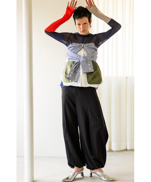 パンツ OMMO IRREGULAR PATTERN PT セール】IRREGULAR PATTERN PT