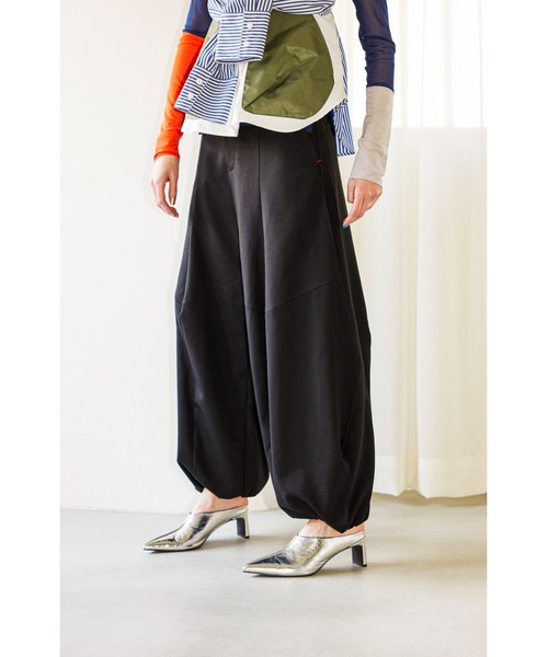 パンツ OMMO IRREGULAR PATTERN PT セール】IRREGULAR PATTERN PT（スラックス）｜OMMO（オーエムエムオー