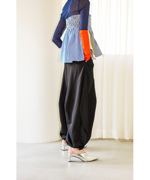 セール】IRREGULAR PATTERN PT（スラックス）｜OMMO（オーエムエムオー