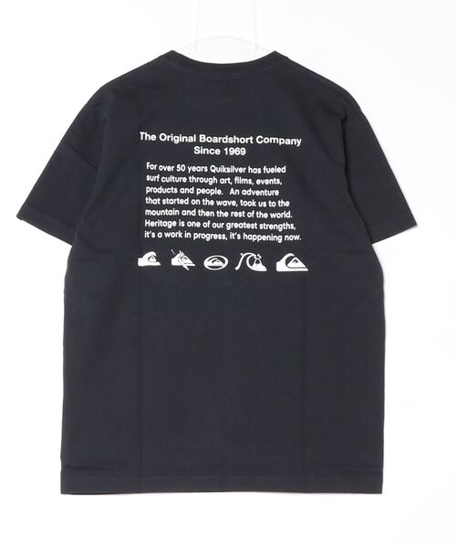 Quiksilver（クイックシルバー）の「クイックシルバー QUIKSILVER DNA HISTORY PIGMENT ST（シャツ/ブラウス・メンズ・ブラック/ホワイト・S/M/L）」の4枚目の写真