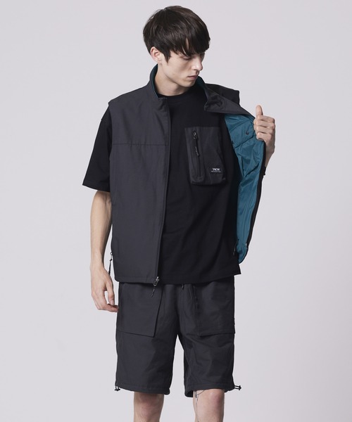 TAION（タイオン）の「【TAION(タイオン)】〈ユニセックス〉マウンテン クルーネックポケット Tシャツ（Tシャツ/カットソー・メンズ・ダークパープル/ブルーグリーン/オフホワイト/ダークネイビー/ブラック系その他7・S/M/L/XS/XL）」の14枚目の写真