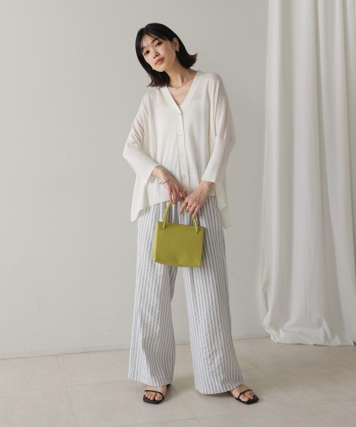 Bou Jeloud(ブージュルード)の「ストライプサッカーパンツ(その他パンツ・レディース・グレー/ブラウン/ブラック・38)」の14枚目の写真