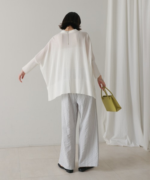 Bou Jeloud(ブージュルード)の「ストライプサッカーパンツ(その他パンツ・レディース・グレー/ブラウン/ブラック・38)」の21枚目の写真