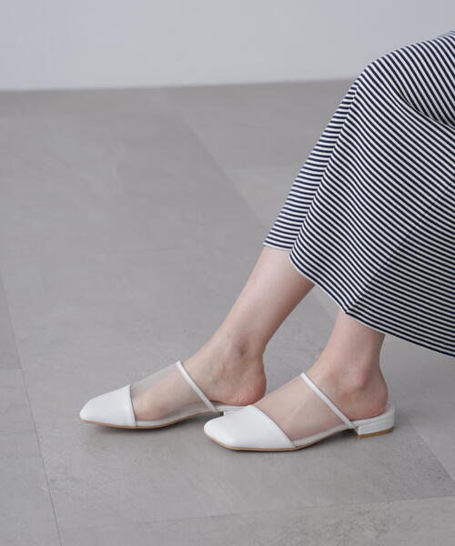 FREE'S MART（フリーズマート）の「メッシュサンダル（サンダル・レディース・ブラウン/ホワイト/ブラック・MEDIUM/SMALL）」の7枚目の写真