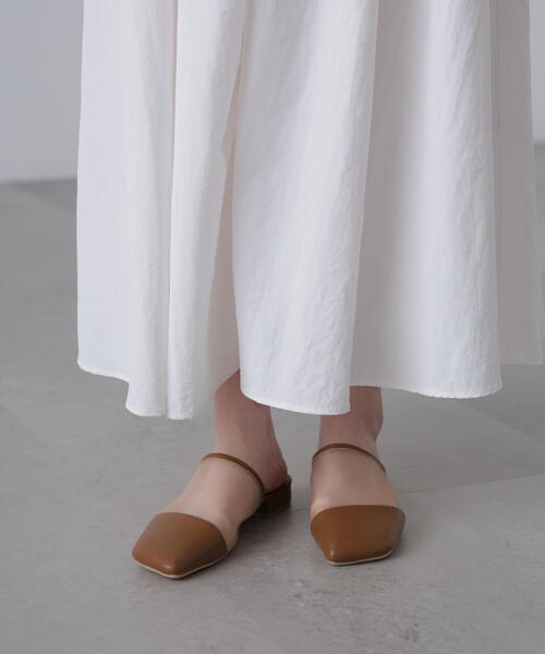 FREE'S MART（フリーズマート）の「メッシュサンダル（サンダル・レディース・ブラウン/ホワイト/ブラック・MEDIUM/SMALL）」の8枚目の写真