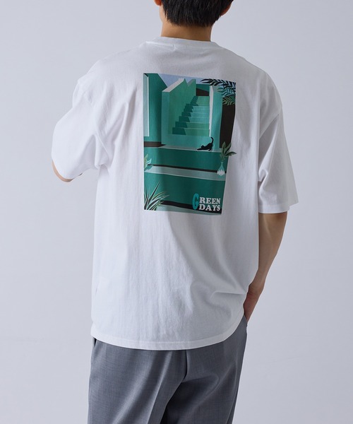  j.n.r.d（ジェー・エヌ・アール・ディー）の「j.n.r.d/ライフスタイルCAT Tシャツ（Tシャツ/カットソー・メンズ・ホワイト/オレンジ・L/LL/M）」の2枚目の写真