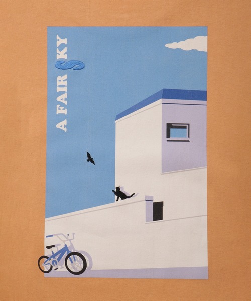  j.n.r.d（ジェー・エヌ・アール・ディー）の「j.n.r.d/ライフスタイルCAT Tシャツ（Tシャツ/カットソー・メンズ・ホワイト/オレンジ・L/LL/M）」の10枚目の写真