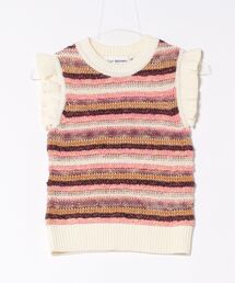 LILY BROWN（リリーブラウン）の「メローフリルニットトップス（ニット  