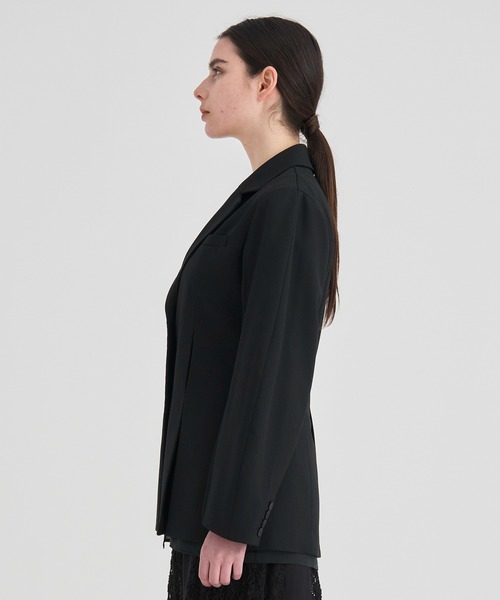 RITAN(リタン)の「【RITAN/リタン】Perform Tailord Jacket/パフォームテーラードジャケット(テーラードジャケット・レディース・ライトベージュ/ブラック・FREE)」の19枚目の写真