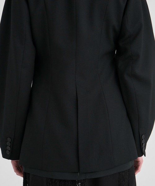 RITAN(リタン)の「【RITAN/リタン】Perform Tailord Jacket/パフォームテーラードジャケット(テーラードジャケット・レディース・ライトベージュ/ブラック・FREE)」の12枚目の写真