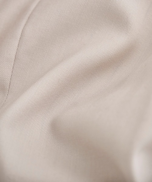 RITAN(リタン)の「【RITAN/リタン】Perform Tailord Jacket/パフォームテーラードジャケット(テーラードジャケット・レディース・ライトベージュ/ブラック・FREE)」の4枚目の写真