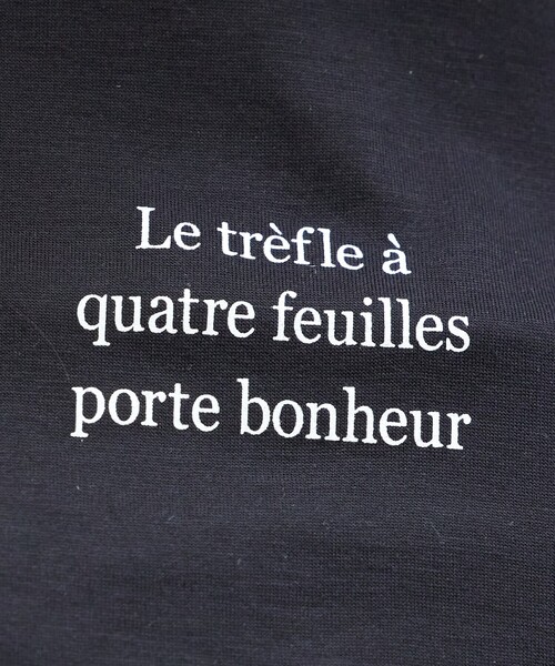 qualite scape（カリテ スケープ）の「シアーロゴロンT/春服/夏服/レイヤード/カジュアル（Tシャツ/カットソー・レディース・ホワイト/ブラック/チャコールグレー・フリー）」の17枚目の写真