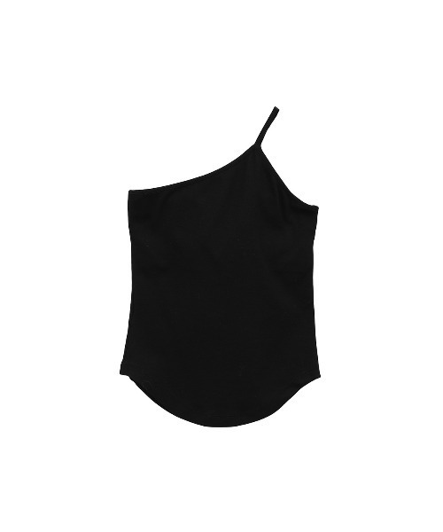 キャミソール CLANE/クラネ/ONE SHOULDER RIB TANK TOPS セール】CLANE/クラネ/ONE SHOULDER RIB TANK TOPS