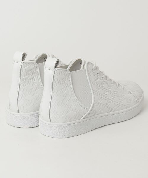 HIGH STREET（ハイストリート）の「ｻｲﾄﾞｺﾞｱﾊｲｶｯﾄｶﾀｵｼﾄﾞﾚｽｽﾆｰｶｰ（その他シューズ・メンズ・アイボリー・L/M/S）」の2枚目の写真
