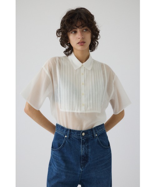人気商品の入荷速報 入荷Now Pin-tuck square PO ピンタックスクエアプルオーバー（Tシャツ トップス