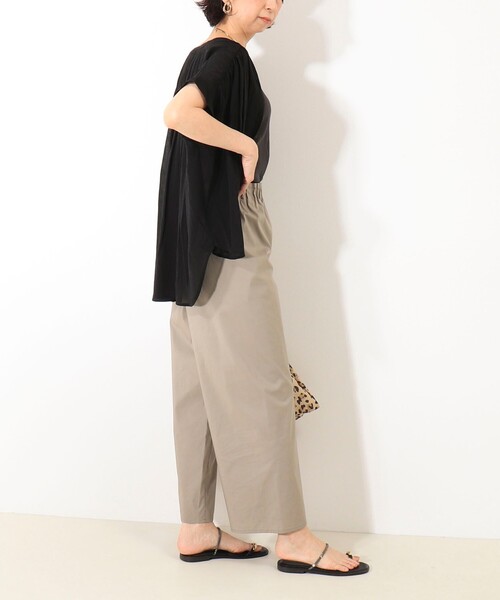 MICO COULIER（ミコクリエ）の「さらノンシームパンツ（その他パンツ・レディース・ブラック/グレイッシュベージュ・36/38）」の16枚目の写真