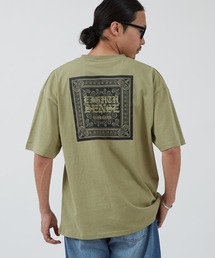 【SIDEWAY STANCE】ブラックレターロゴ プリント 半袖Tシャツ