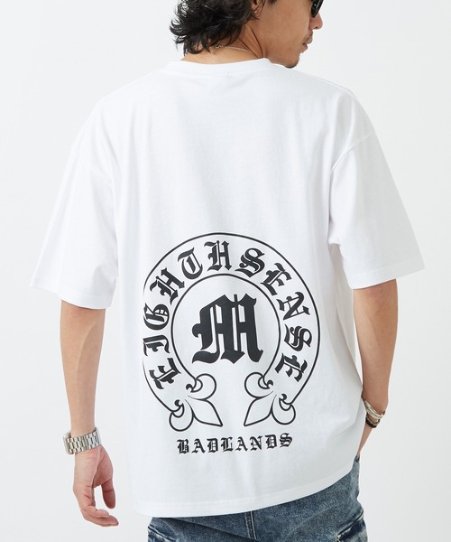セール】【SIDEWAY STANCE】ブラックレターロゴ プリント 半袖Tシャツ