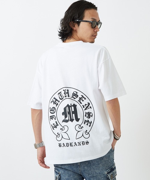 SIDEWAY STANCE(サイドウェイスタンス)の「【SIDEWAY STANCE】ブラックレターロゴ プリント 半袖Tシャツ(Tシャツ/カットソー・メンズ・ブラック/ホワイト系/ブラック系/レッド/ライトグレー系/ホワイト/ブラック系1/カーキ系1/ホワイト系1・SMALL/MEDIUM/X-LARGE/LARGE)」の15枚目の写真