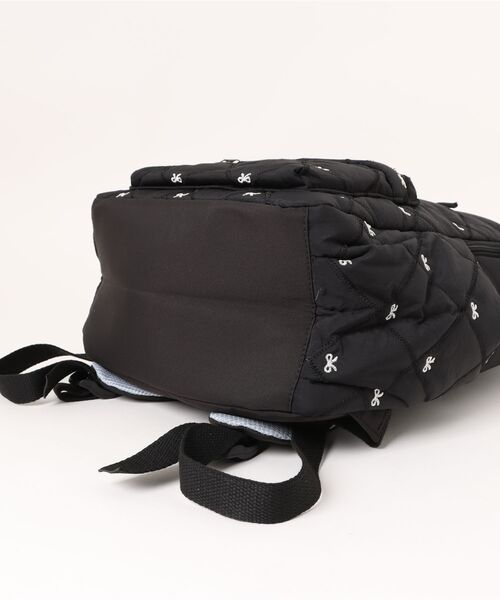 VIBGYOR（ヴィブジョー）の「Mignonjour/リボンキルティングリュック M2744（バックパック/リュック・レディース・ホワイト/ブラウン/ブラック・FREE）」の6枚目の写真