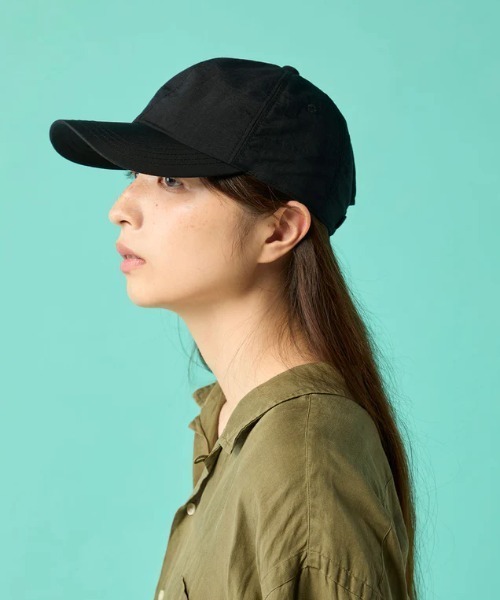 CPH(シーピーエイチ)の「CPH/シーピーエイチ/Deep 6 cap/NYLON TUSSAH(キャップ・メンズ・ブラック/オリーブ系/チャコールグレー・F)」の8枚目の写真