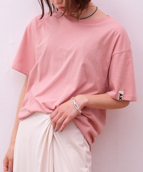 tシャツ ポイントタグTシャツ レディース ポイントタグTシャツ（Tシャツ/カットソー）｜AKTE（アクテ）の