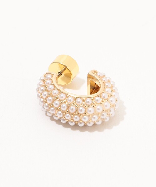 Kenneth Jay Lane（ネスジェイレーン）の「Kenneth Jay Lane PEARL（ピアス（両耳用）・レディース・ホワイト系その他・FREE）」の4枚目の写真