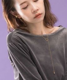 URBAN RESEARCH ROSSO WOMEN | Favorible Teardrop lariat(ネックレス)