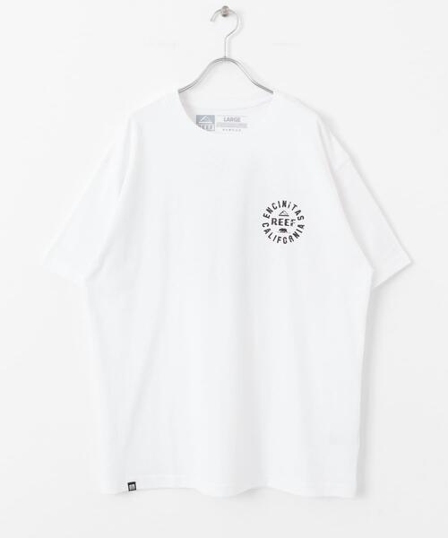 REEF（リーフ）の「REEF　ENCINITAS SHORT-SLEEVE T-SHIRTS（Tシャツ/カットソー・メンズ・ブラック/ブルー/ホワイト・MEDIUM/LARGE）」の2枚目の写真