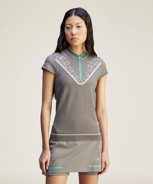 adidas by Stella McCartney - ステラ・マッカートニー ゴルフ セール】adidas by Stella McCartney TrueNature ゴルフシャツ