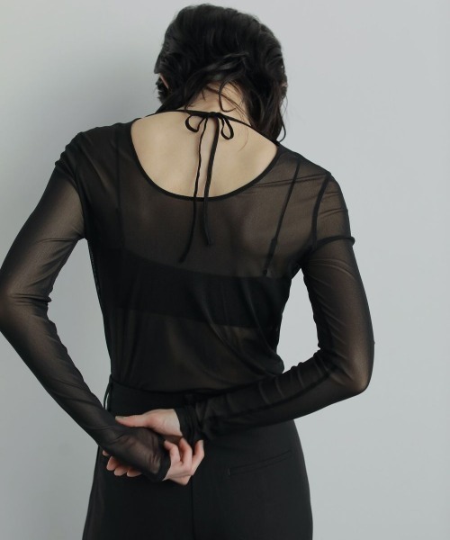 anuke 2way Sheer Tops 2wayシアートップス/62520609（Tシャツ